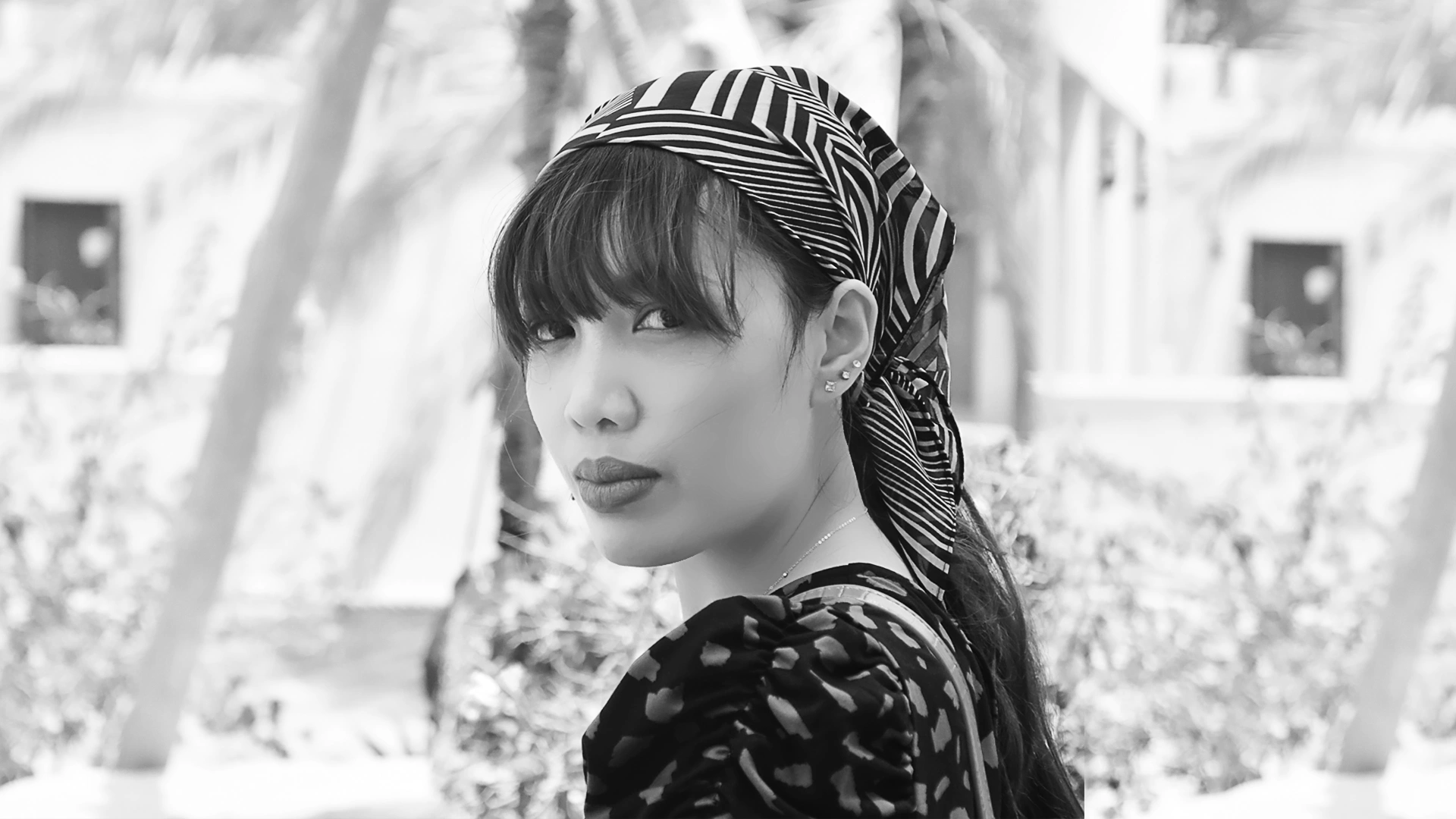 Portrait of Aeryll Canonoy captured at Heritage Village UAE