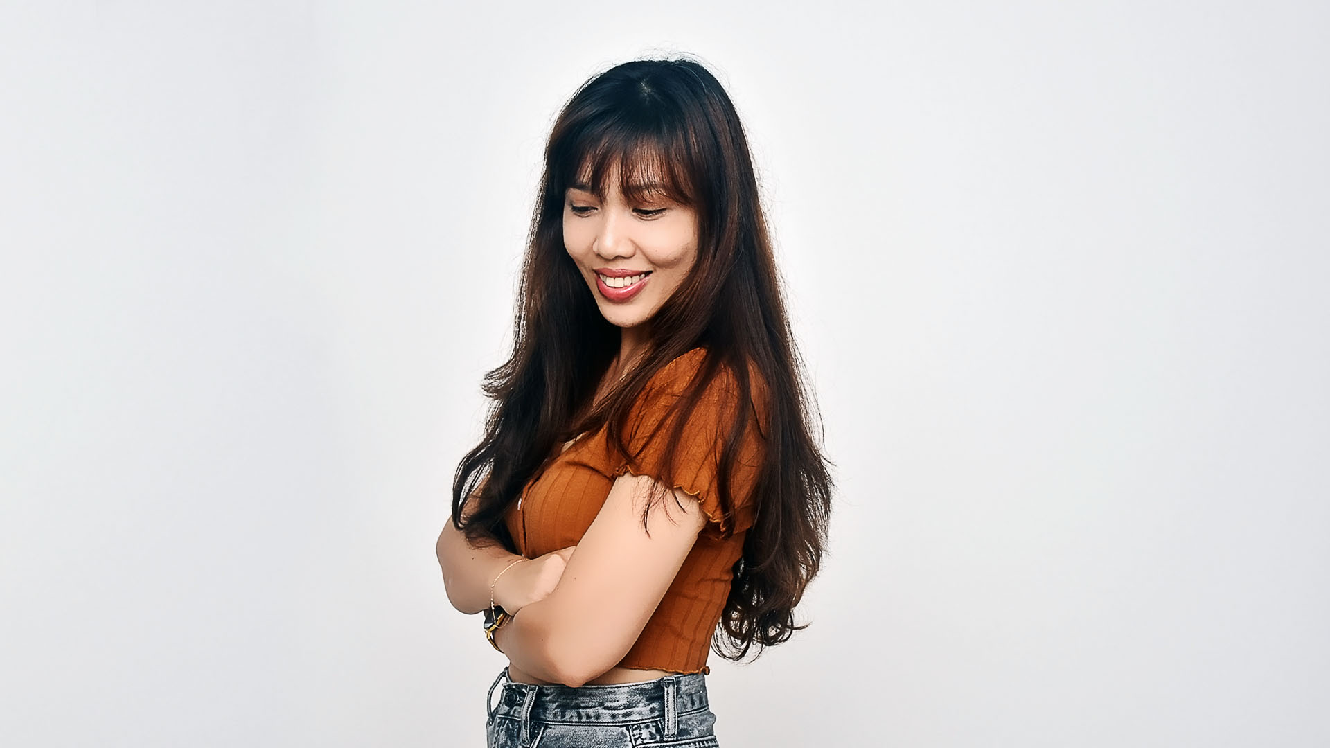 Portrait of Aeryll Canonoy captured at Sama Tower UAE