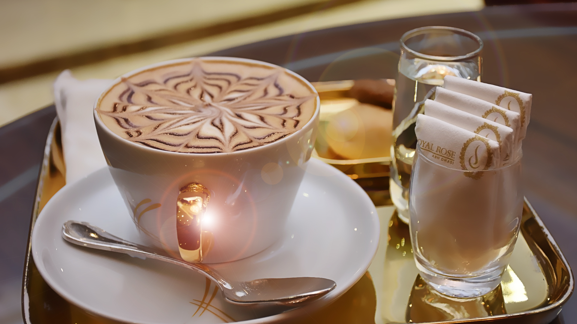 Brasserie Cafe still at Royal Rose Hotel Abu Dhabi