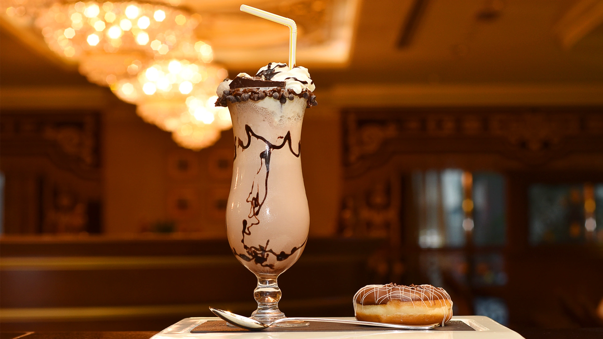 Chilled beverage still life at Brasserie Cafe Royal Rose Hotel Abu Dhabi