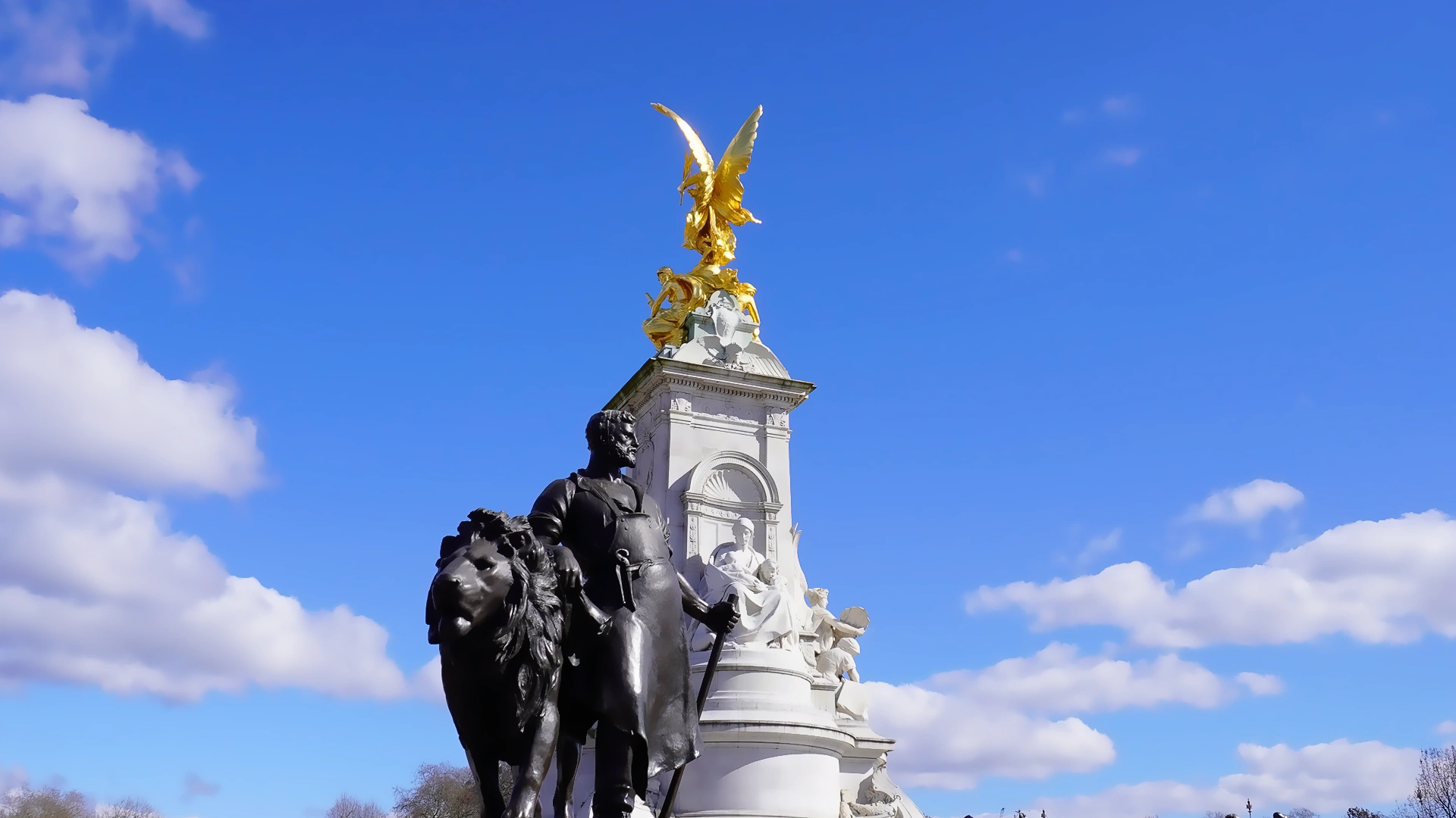 Victoria Memorial photographed in London United Kingdom