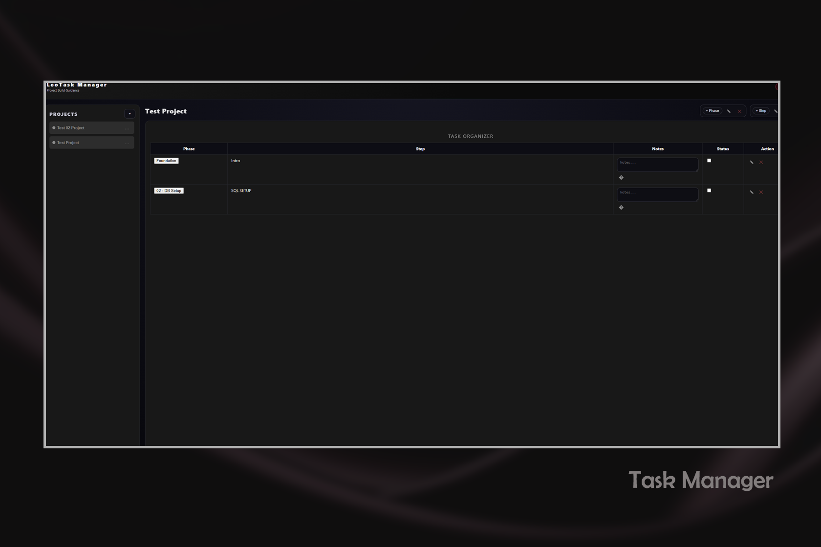 Scribtum task manager